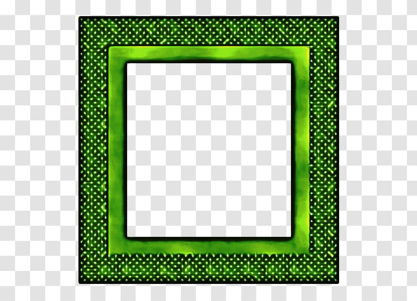 Green Background Frame - Display Device - Interior Design Picture Transparent PNG