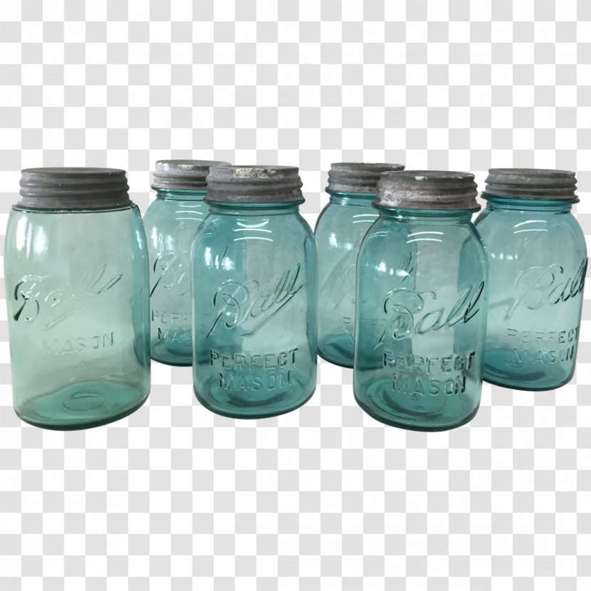 Mason Jar Glass Food Storage Containers Lid Bottle Transparent PNG