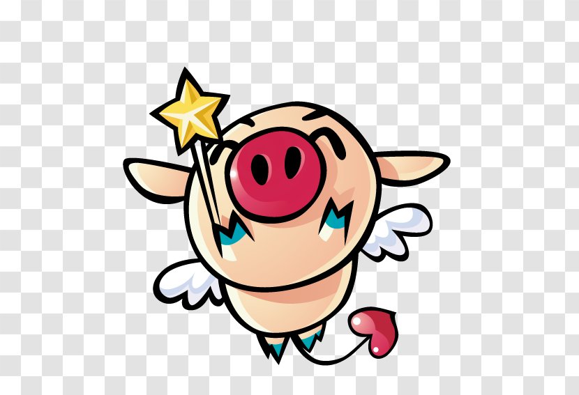 Google Images Flower Clip Art - Pentagram - Diao Mouth Pig Transparent PNG