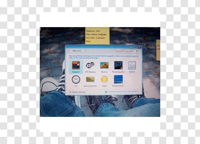 Display Device Computer Software Windows 7 - Menue Transparent PNG