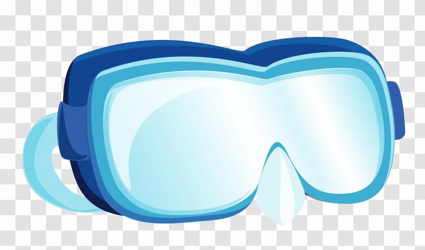 Goggles Clip Art - Eyewear - Sea Mask Clipart Transparent PNG