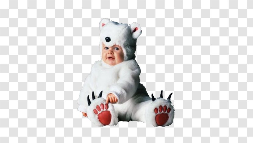 Baby Polar Bears Halloween Costume - Cartoon - Bear Transparent PNG