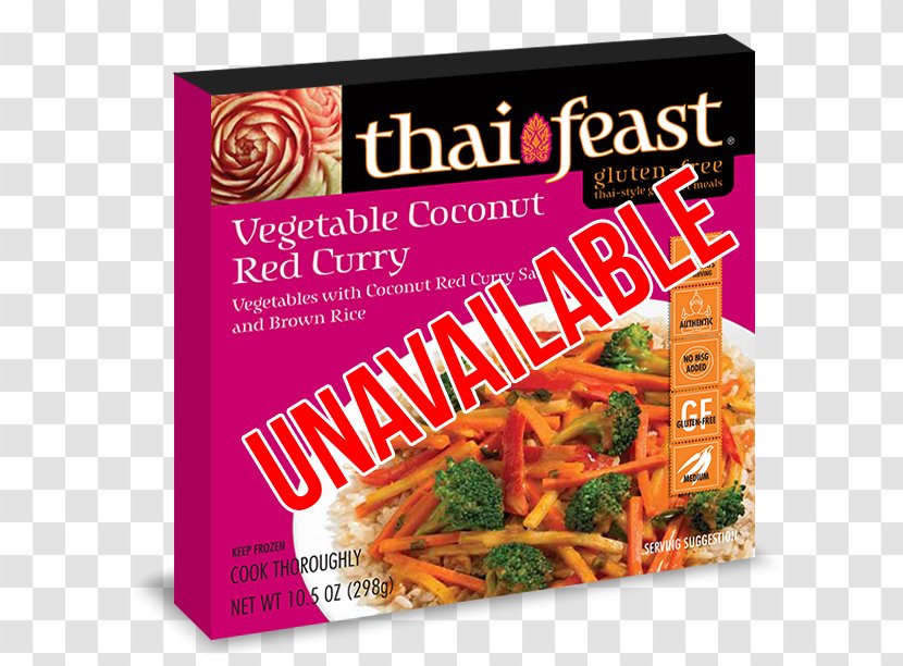 Thai Cuisine Pad Fried Rice Food Vegetarian - Frozen Non Veg Transparent PNG