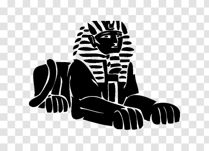 Sphynx Cat Sphinx Silhouette - Black - Sunset Clipart Transparent PNG