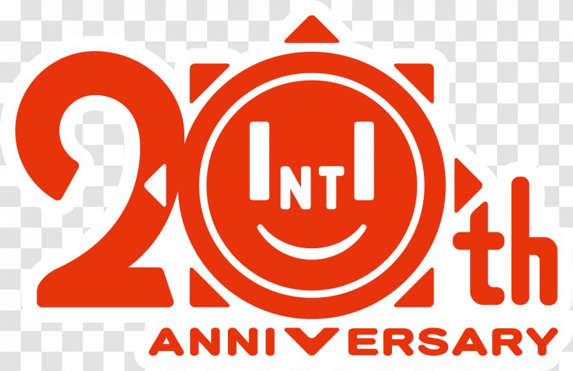 Inti Creates Brand Evenement Clip Art - Signage - 20th Anniversary Transparent PNG