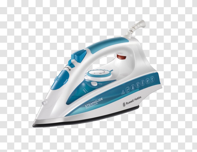 Clothes Iron Russell Hobbs Home Appliance Ironing Steam - Small Transparent PNG