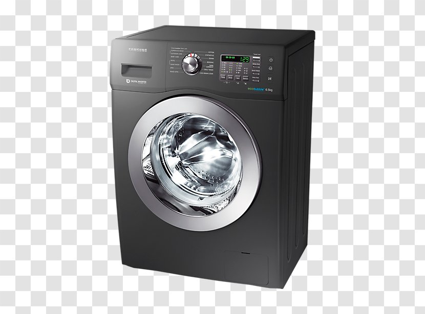 Washing Machines Laundry Samsung Sams WaMa WW12K8402OW / EG APlusPlusPlus Wh WW12K8402OW/EG - Whirlpool Corporation Transparent PNG