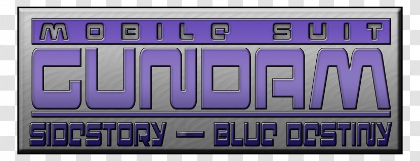 Display Device Vehicle License Plates Motor Registration Font - Multimedia - Gundam Logo Transparent PNG