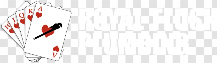 Game Logo Brand Line Font - Royal Flush Transparent PNG