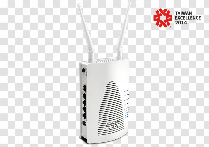 Router DrayTek Gigabit Ethernet Wireless Access Points Wi-Fi - Draytek - Web Transparent PNG