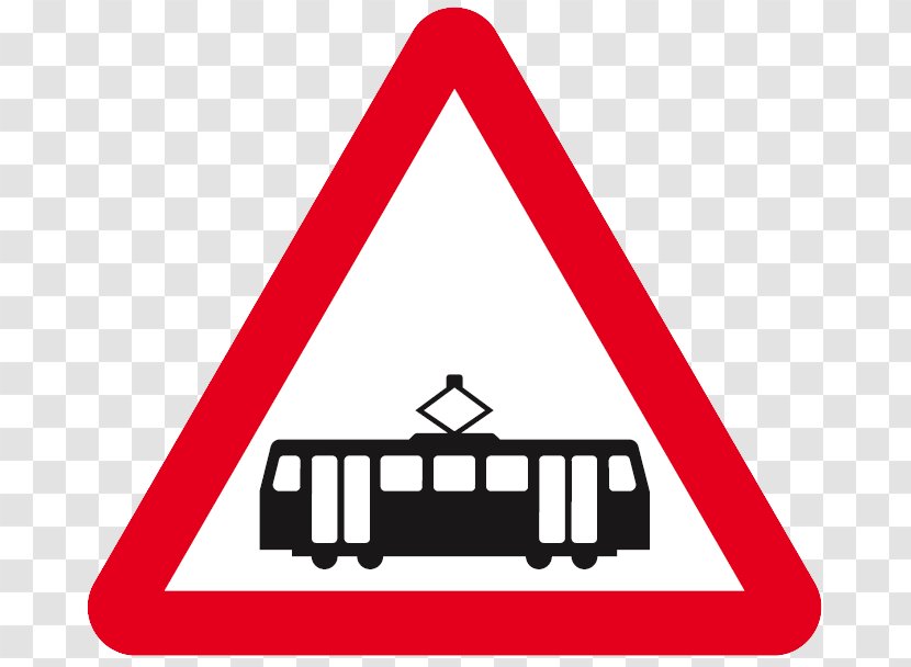 Edinburgh Trams Rail Transport Traffic Sign Level Crossing - Yield - Highway Track Transparent PNG