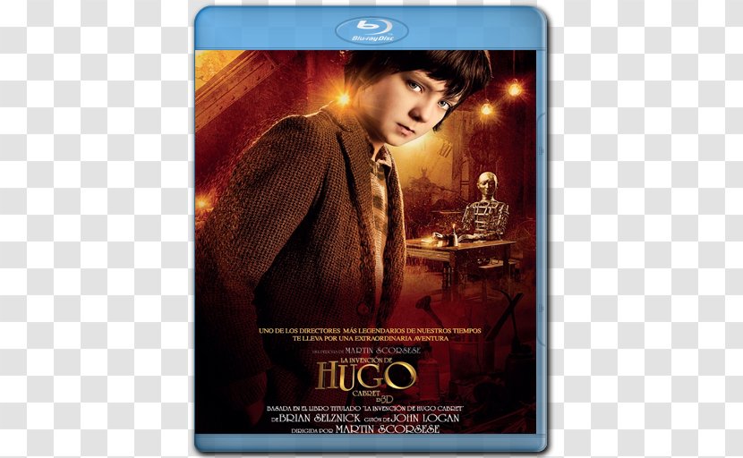 The Invention Of Hugo Cabret Asa Butterfield Film Isabelle - Poster - Sacha Baron Cohen Transparent PNG