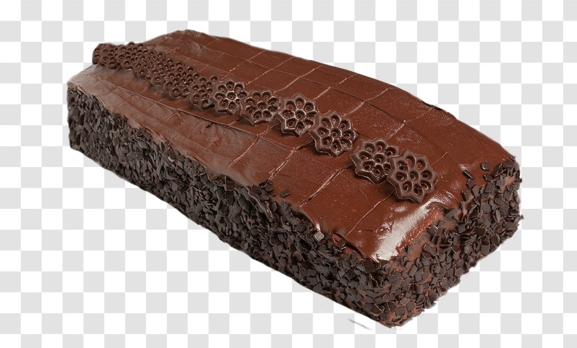 Fudge Cake Flourless Chocolate Brownie - Bar Transparent PNG