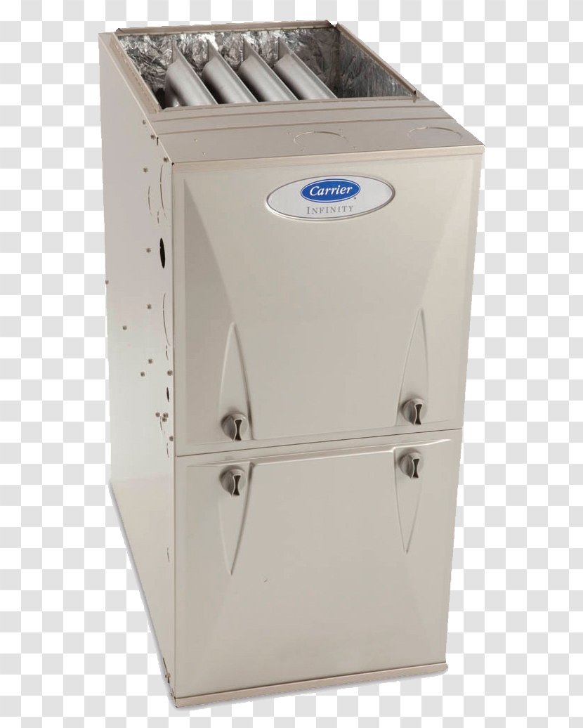 Furnace Annual Fuel Utilization Efficiency Carrier Corporation Heat Pump HVAC - Central Heating - Downflow Transparent PNG