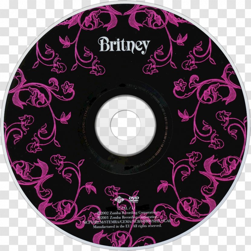 Compact Disc Album B In The Mix: Remixes Vol. 2 Blackout - Frame - Britney Spears Cartoon Transparent PNG