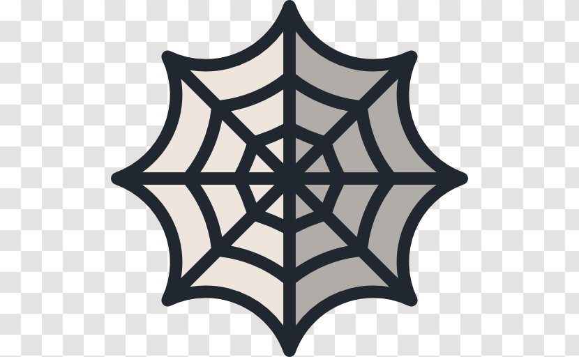 Spider Web Spiders And Their Webs Clip Art - Papercutting Transparent PNG