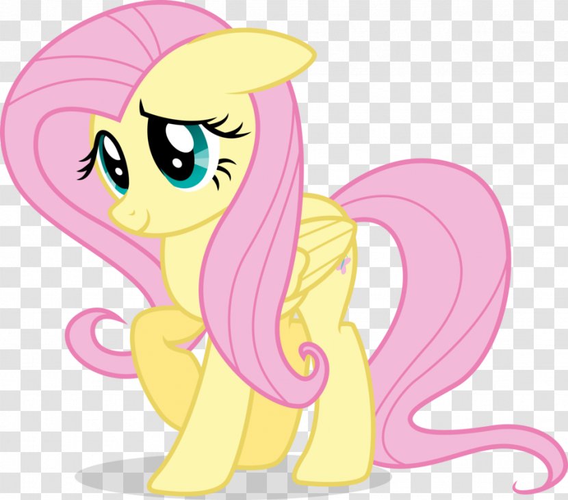 Fluttershy Pony Twilight Sparkle Pinkie Pie Rarity - Heart - My Little Transparent PNG