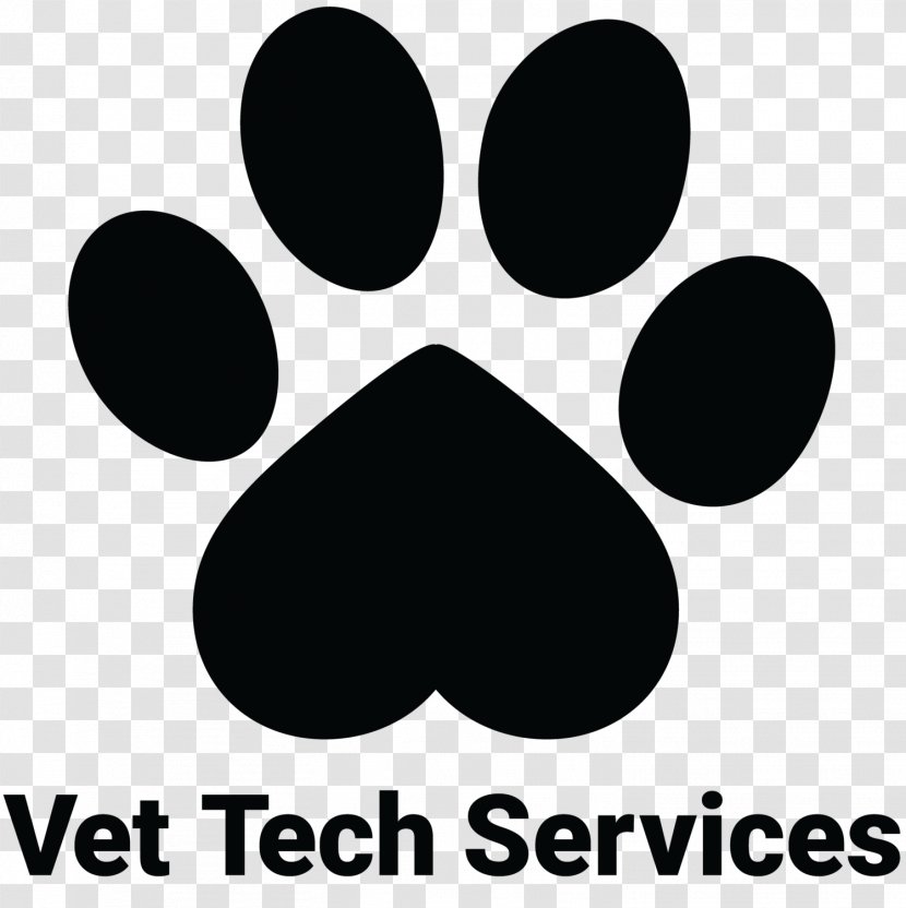 Logo Font Clip Art Snout Black - Paw - Vet Care Card Transparent PNG