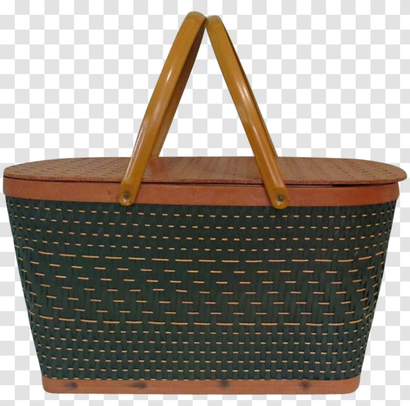 Picnic Baskets Wicker NYSE:GLW Handbag - Basket Transparent PNG
