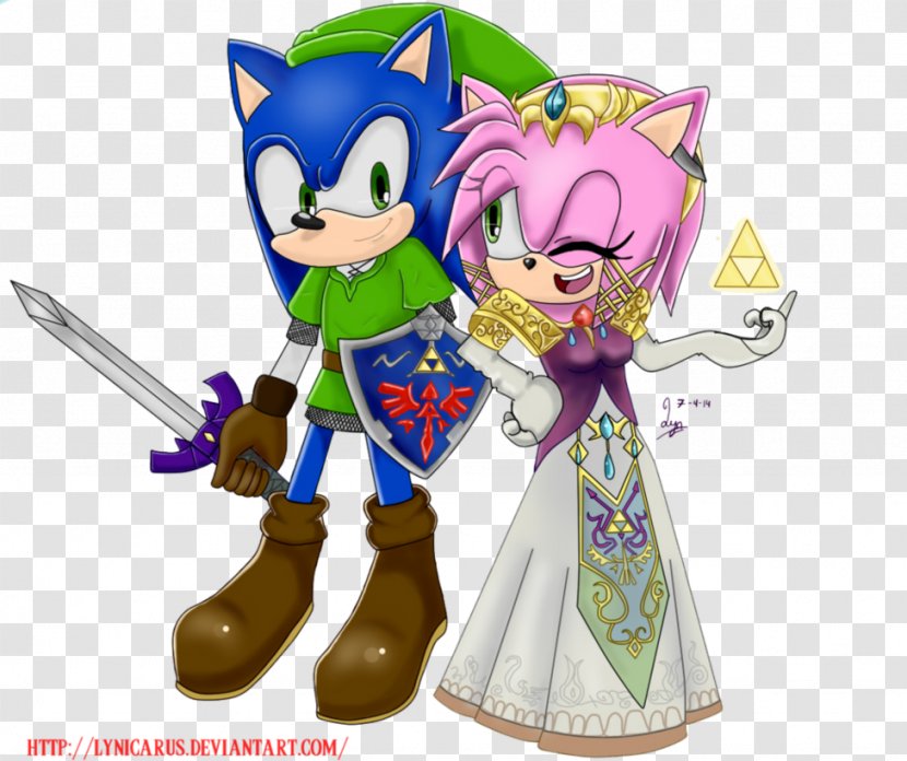 Amy Rose Sonic The Hedgehog Art YouTube - Mythical Creature - Adams Transparent PNG