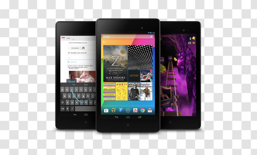 Nexus 7 9 Google Play Mobile Phones - Tablet Computers Transparent PNG