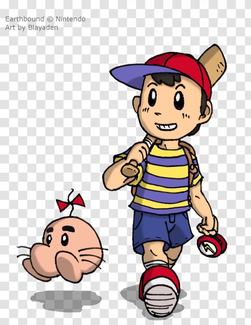 EarthBound Super Nintendo Entertainment System Mr. Saturn - Fictional Character - Boing Transparent PNG