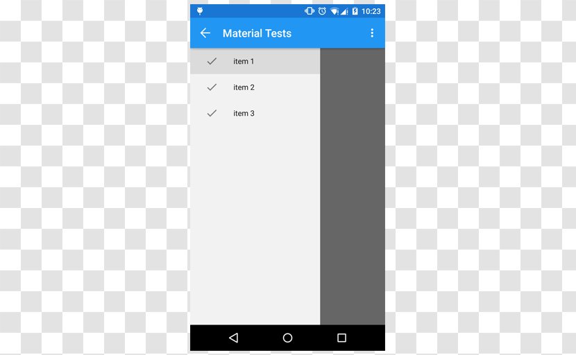 Android Toolbar Rooting Button - Electronic Device - Navigation Bars And Page Menu Templates Transparent PNG