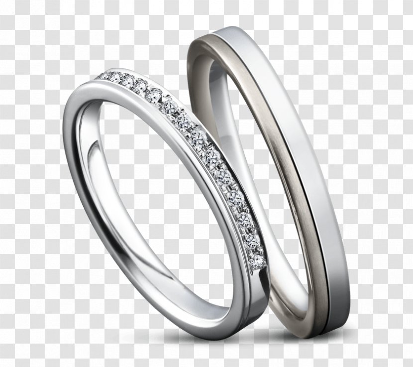 Wedding Ring Jewellery Diamond Engagement - Marriage Transparent PNG