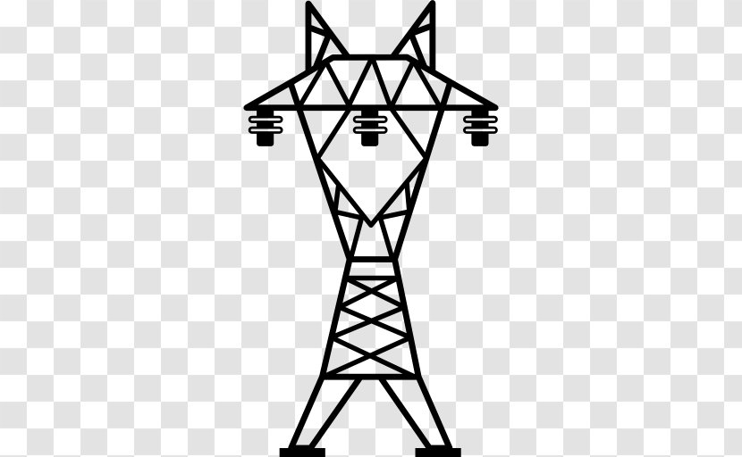 Electricity Overhead Power Line Electric Transmission - Electrical Energy - Technological Lines Transparent PNG