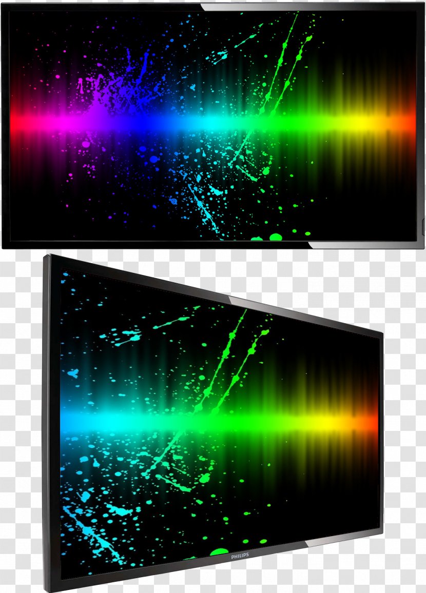 Desktop Wallpaper Color Canvas Print - Brightness - Digital Screen Transparent PNG