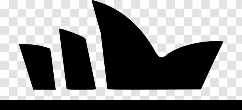 Logo Font Black & White - M - Line AngleOpera House Art Icons Transparent PNG