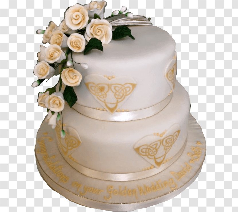 Wedding Cake Frosting & Icing Birthday Torte - Anniversary Transparent PNG