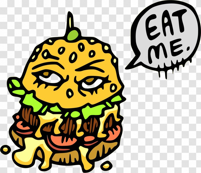 Hamburger Cheeseburger Fast Food Barbecue Grill Clip Art - Ghost Eating Cliparts Transparent PNG