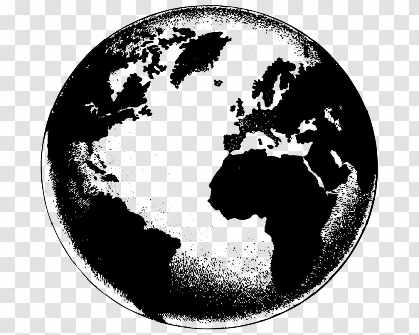 World Map United States - Globe Clipart Transparent PNG