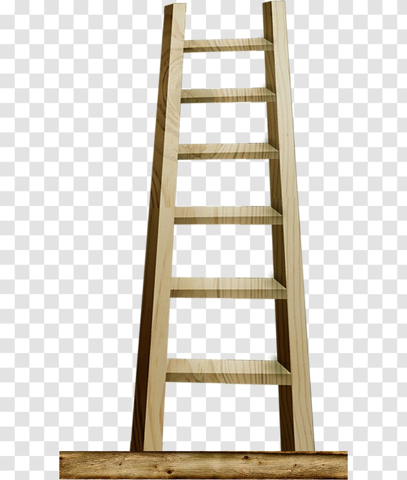 Ladder Stairs - Brown Transparent PNG