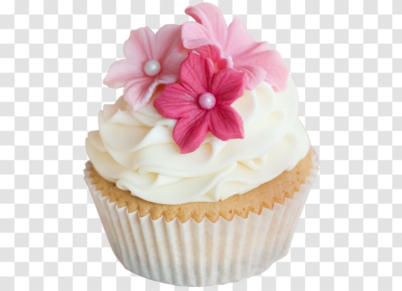 Cupcake Sugar Cake Buttercream Decorating - Pasteles Transparent PNG