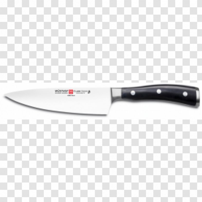 Chef's Knife Wüsthof Kitchen Knives Santoku - Blade Transparent PNG