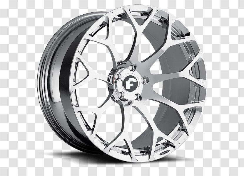 Alloy Wheel Car Tire Rim - Spoke Transparent PNG