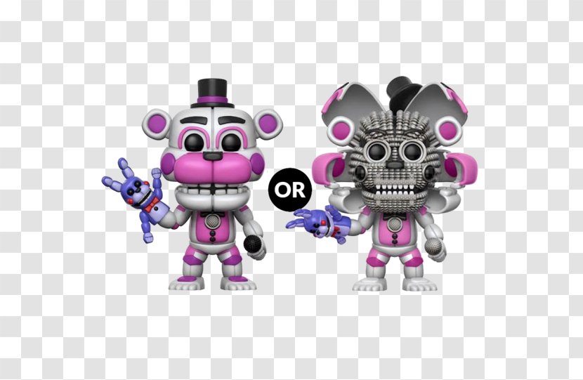 Five Nights At Freddy's: Sister Location Freddy's 4 Funko Action & Toy Figures - Minecraft Transparent PNG