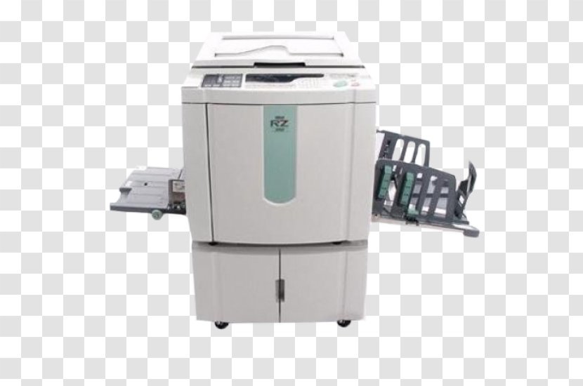 Paper Risograph Printer Riso Kagaku Corporation Photocopier - Electronic Device Transparent PNG