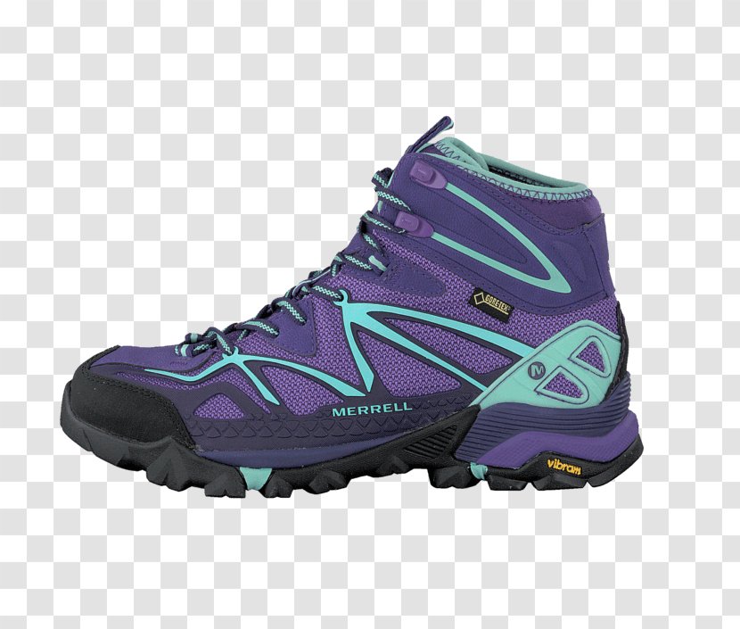 Purple Sports Shoes Hiking Boot - Merrell Transparent PNG