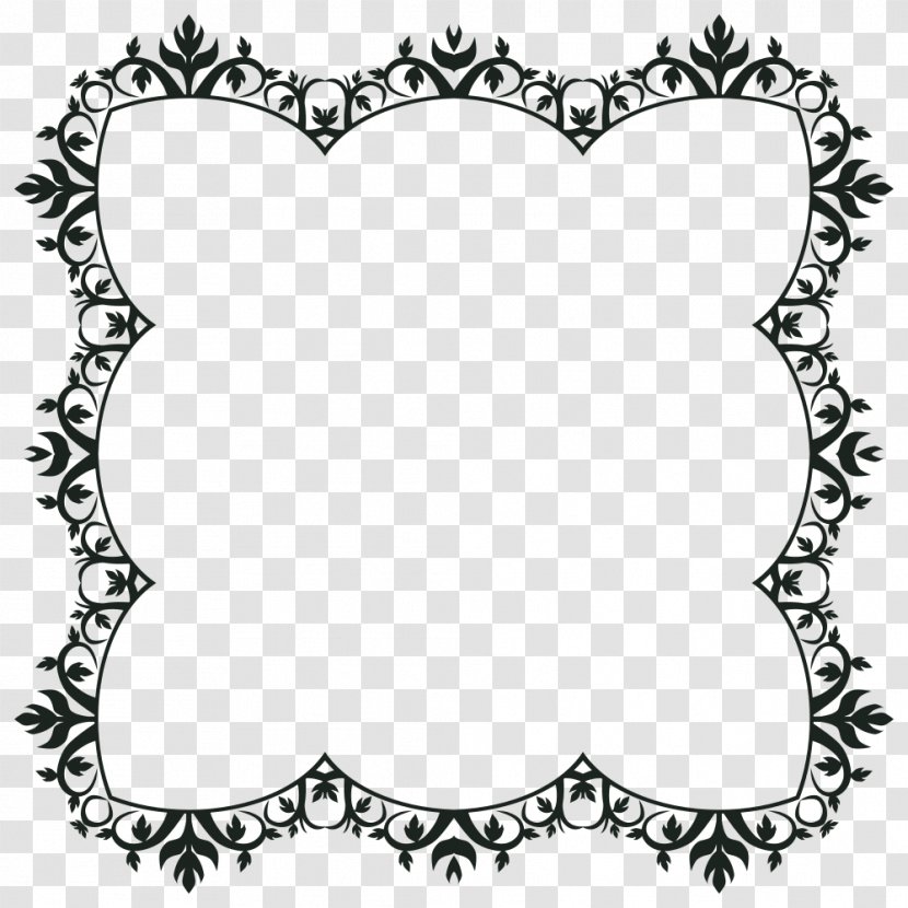 Picture Frames Ornament Decorative Arts Clip Art - Flower - Design Transparent PNG