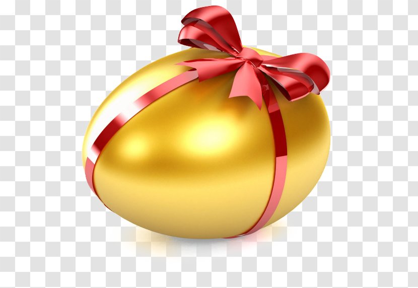 Easter Bunny Public Holiday Egg - Golden Transparent PNG