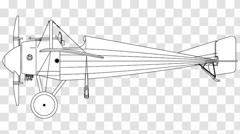 Morane-Saulnier N Airplane Monoplane Vickers Machine Gun France Transparent PNG