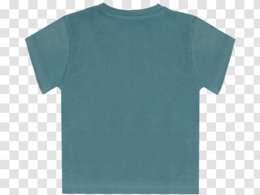 T-shirt Sleeveless Shirt Collar Dress - Aqua - Baby Lion Transparent PNG