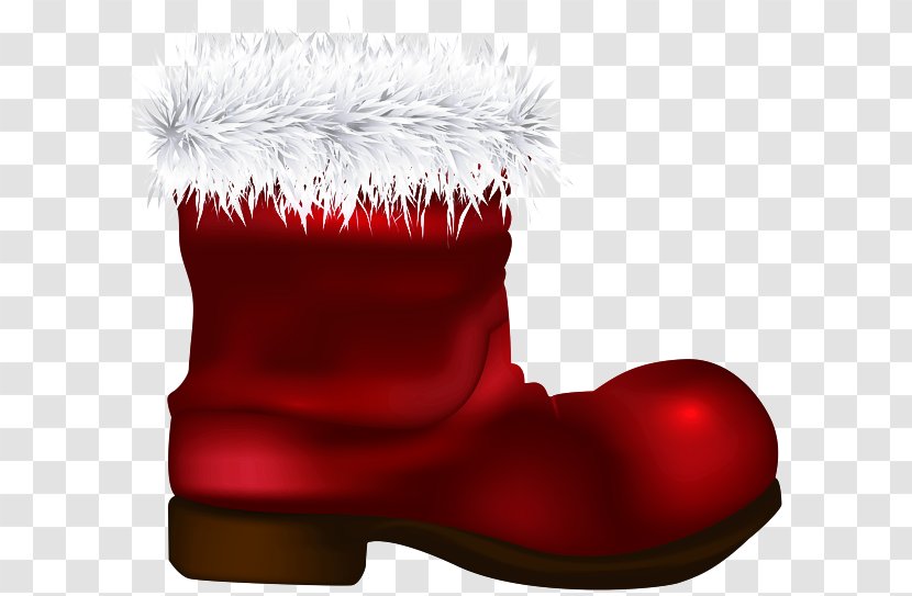 Christmas Stocking - Snow Boot Transparent PNG