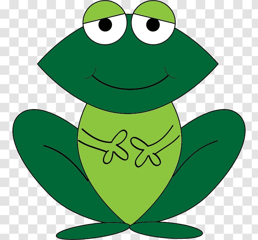 Amphibian Frog Cartoon Drawing - Toad Transparent PNG
