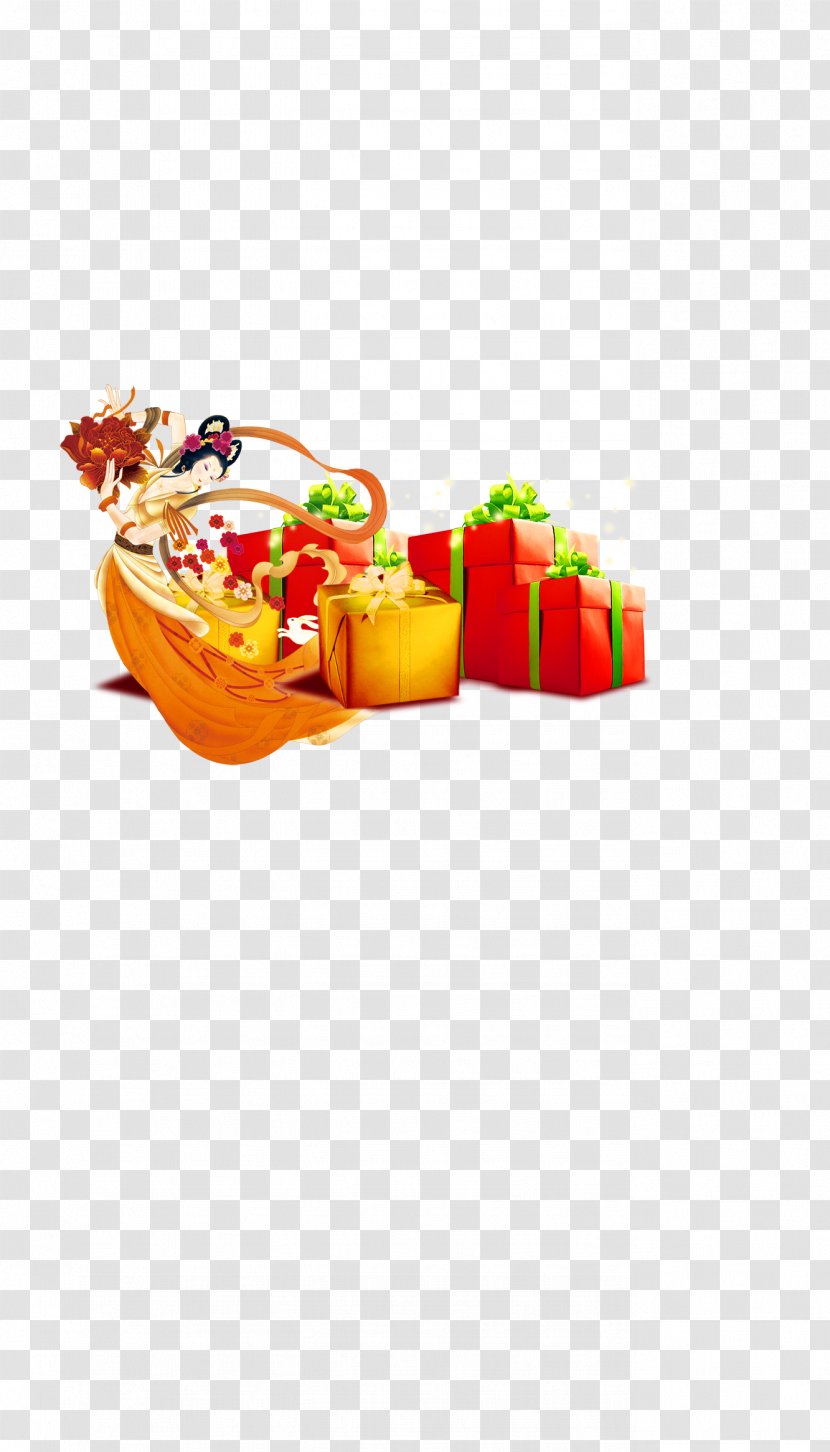 Santa Claus Gift Christmas - Fruit Transparent PNG