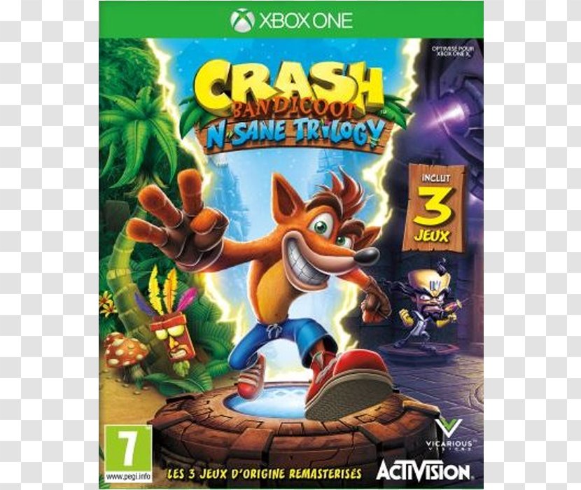 Crash Bandicoot N. Sane Trilogy Nintendo Switch Destiny 2 Xbox One Pre-order - Game Transparent PNG