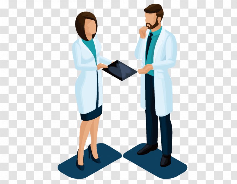 Medex Diagnostic And Treatment Center Physician Image Vector Graphics Health Care - Cartoon - Discussion Flet Transparent PNG